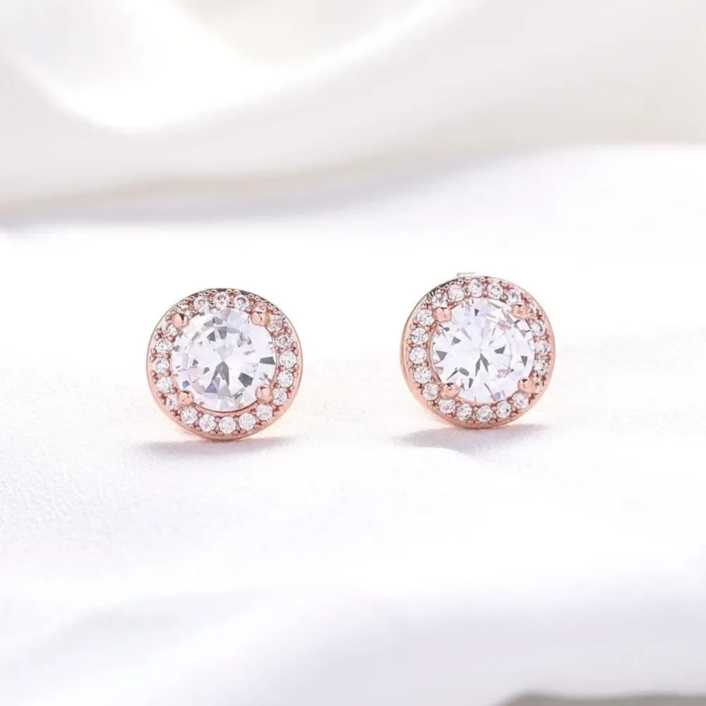 BijouStudios Clip On Earrings rose gold